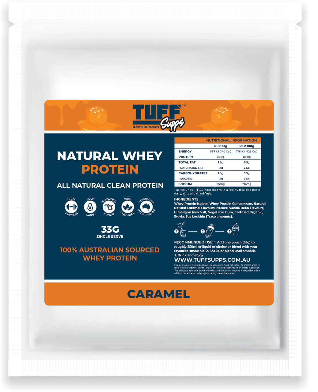 Natural Whey Protein Blend -Sample