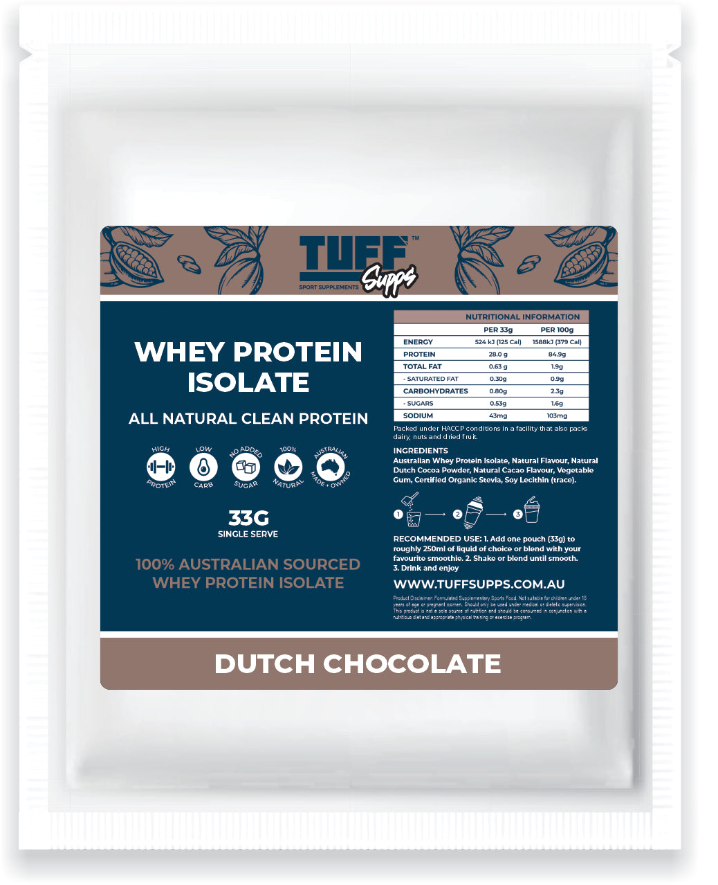 Premium Whey Protein Isolate - Sample